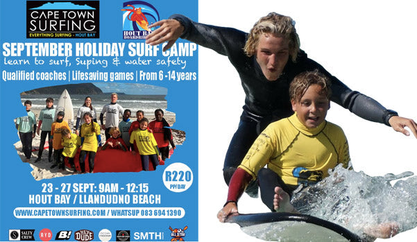SEPTEMBER HOLIDAY SURF CLINIC HOUT BAY